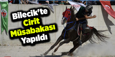 Bilecik'te cirit müsabakası yapıldı
