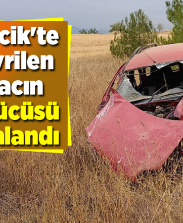 Bilecik'te devrilen aracın sürücüsü yaralandı