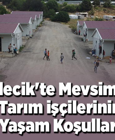 Bilecik'te mevsimlik tarım işçilerinin yaşam koşulları