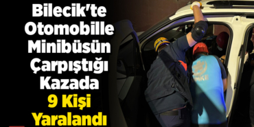 Bilecik'te tünelde trafik kazası tatbikatı yapıldı