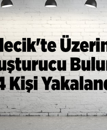 Bilecik'te üzerinde uyuşturucu bulunan 4 kişi yakalandı