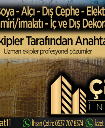 çetin inşaat