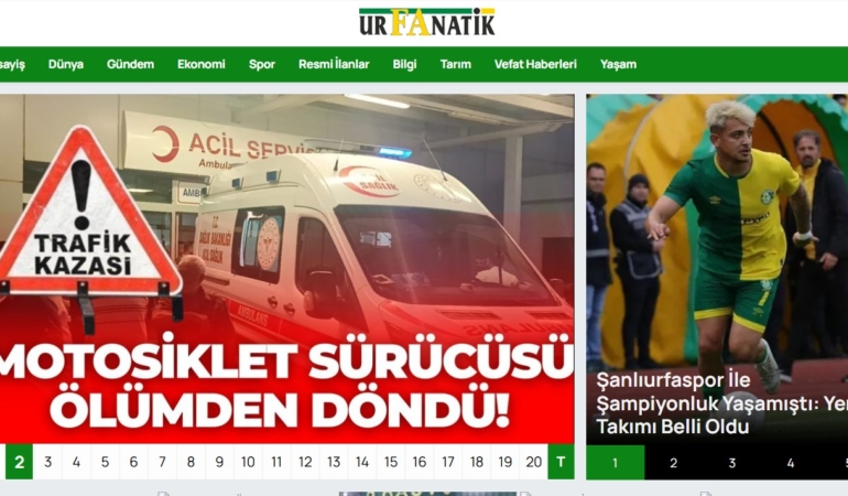 Şanlıurfa son dakika