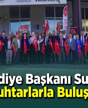 Bilecik Belediye Başkanı Subaşı, muhtarlarla buluştu