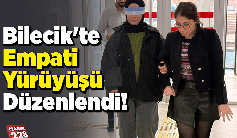 Bilecik’te Empati Yürüyüşü Etkinliği