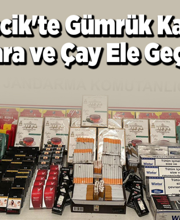 Bilecik'te gümrük kaçağı sigara ve çay ele geçirildi