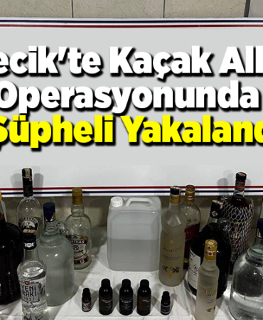 Bilecik'te kaçak alkol operasyonunda 1 şüpheli yakalandı