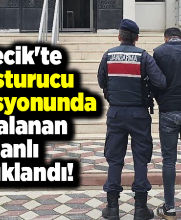 Bilecik'te uyuşturucu operasyonunda yakalanan zanlı tutuklandı