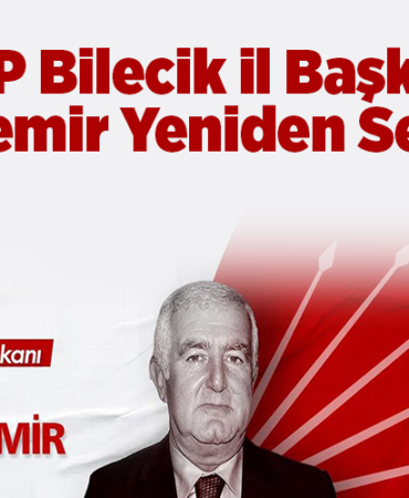 CHP Bilecik İl Başkanı Özdemir yeniden seçildi