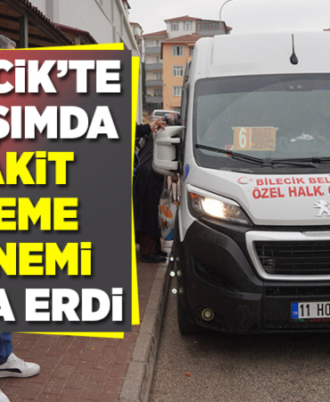 ULAŞIMDA NAKİT ÖDEME DÖNEMİ SONA ERDİ