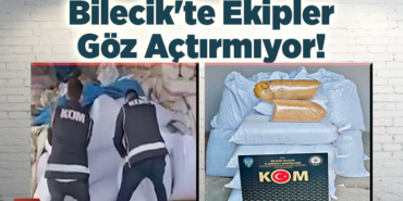 Bilecik'te Ekipler Göz Açtırmıyor!