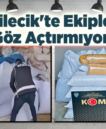 Bilecik'te Ekipler Göz Açtırmıyor!