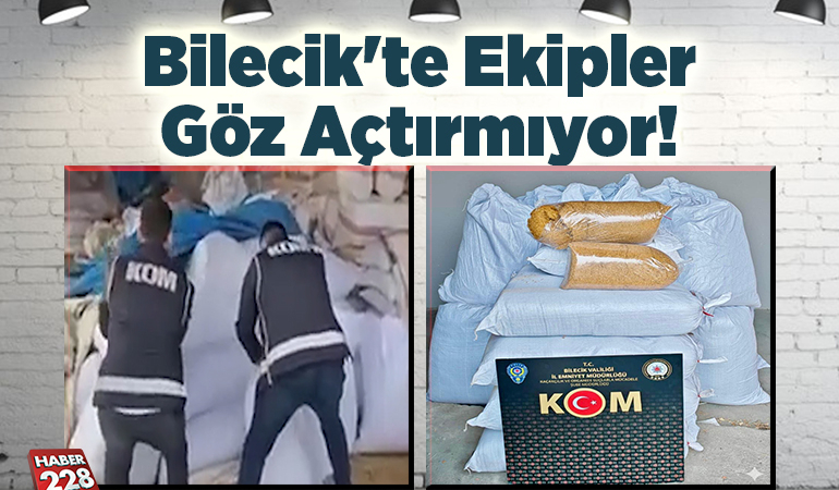 Bilecik’te Ekipler Göz Açtırmıyor!