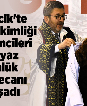 Bilecik'te diş hekimliği öğrencileri beyaz önlük heyecanı yaşadı