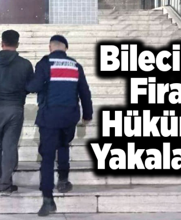 Bilecik'te firari hükümlü yakalandı