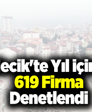 Bilecik'te yıl içinde 619 firma denetlendi