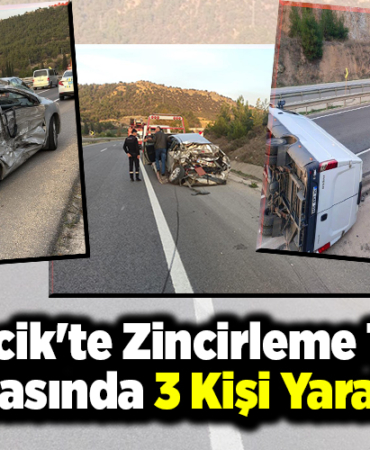 Bilecik'te zincirleme trafik kazasında 3 kişi yaralandı