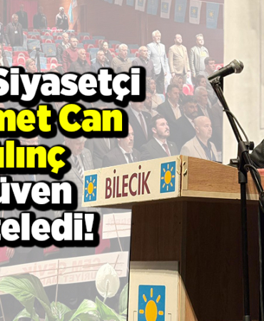 Genç Siyasetçi Mehmet Can Kılınç Güven Tazeledi!