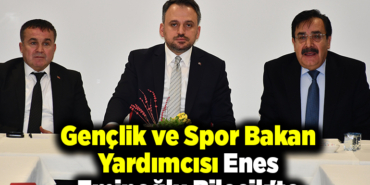 Gençlik ve Spor Bakan Yardımcısı Enes Eminoğlu Bilecik'te
