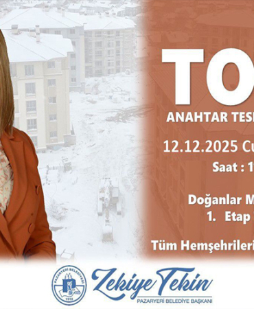 Pazaryeri Toki Anahtar Teslim Töreni