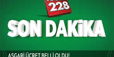 asgari ücret belli oldu