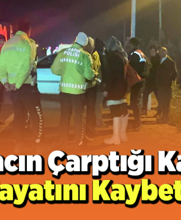 Aracın çarptığı kadın hayatını kaybetti!