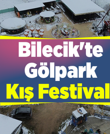 Bilecik'te Gölpark Kış Festivali