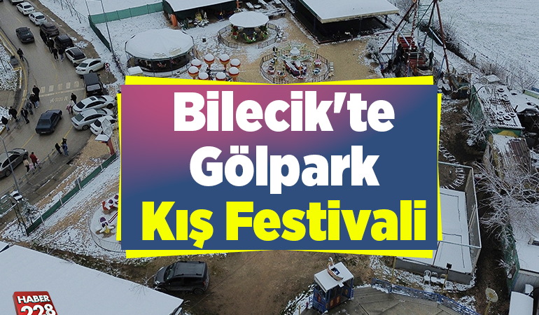 Bilecik’te Gölpark Kış Festivali