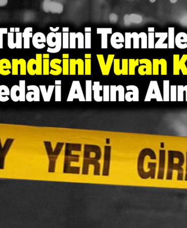 Bilecik'te av tüfeğini temizlerken kendisini vuran kişi tedavi altına alındı
