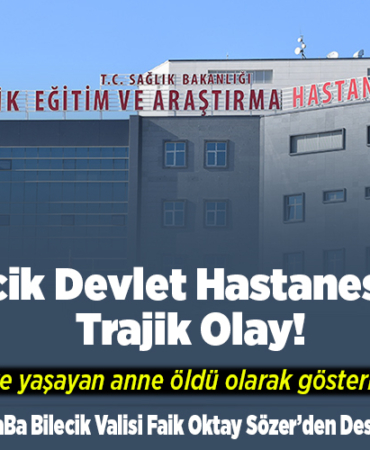 acılı bana Bilecik Valisi Faik Oktay Sözer’den destek istedi