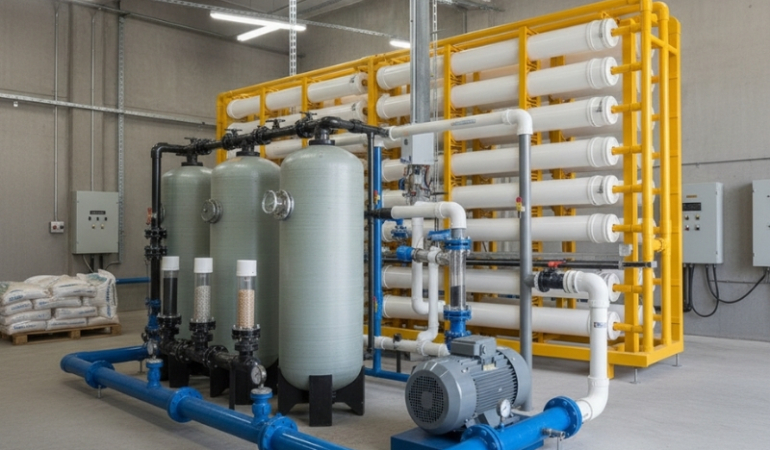 Akıllı Üretimin Parçası: Tam Otomatik Sanayi Tipi Su Arıtma