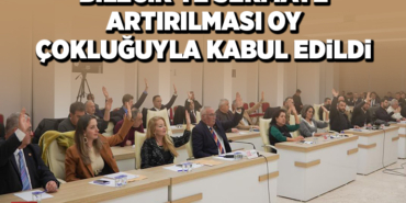 BİLECİK'TE SERMAYE ARTIRILMASI KONUSU OY ÇOKLUĞUYLA KABUL EDİLDİ