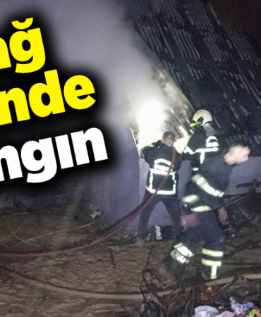 Bağ Evinde Yangın