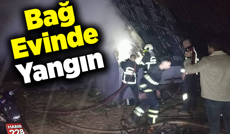 Bağ Evinde Yangın