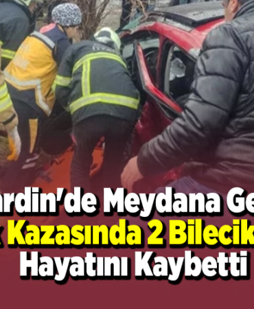 Mardin'de Meydana Gelen Trafik Kazasında 2 Bilecikli Genç Hayatını Kaybetti