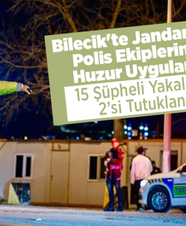 15 şüpheli yakalandı, ikisi çıkarıldığı mahkemece tutuklandı