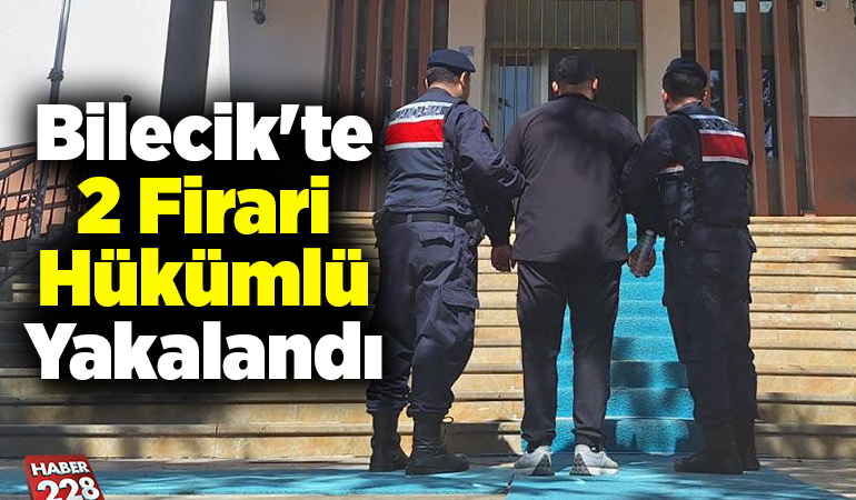 Bilecik’te 2 firari hükümlü yakalandı