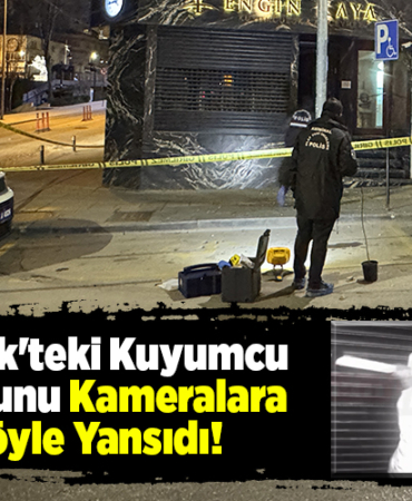 Bilecik'teki kuyumcu soygunu kameralara böyle yansıdı!