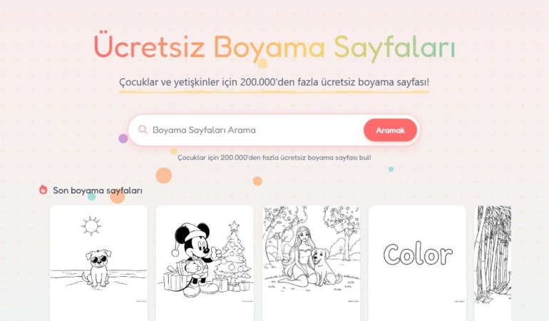 Doğum günü partisinde çocukları eğlendirecek boyama sayfaları nasıl hazırlanır?