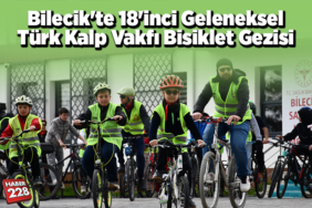 Bilecik'te 18'inci Geleneksel Türk Kalp Vakfı Bisiklet Gezisi