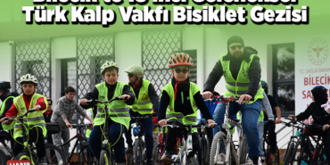 Bilecik'te 18'inci Geleneksel Türk Kalp Vakfı Bisiklet Gezisi