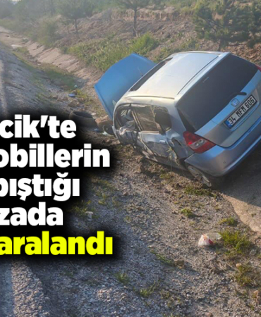 Bilecik'te otomobillerin çarpıştığı kazada 1 kişi yaralandı