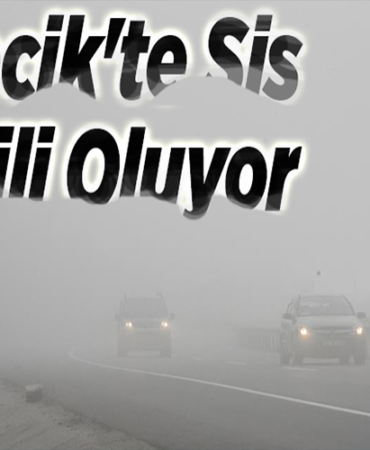 Bilecik'te sis etkili oluyor