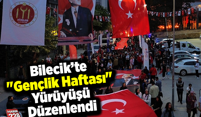 Bilecik’te “Gençlik Haftası” yürüyüşü düzenlendi