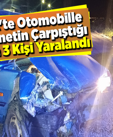 Bilecik'te otomobille kamyonetin çarpıştığı kazada 3 kişi yaralandı