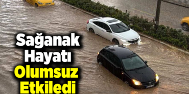 Bilecik'te sağanak hayatı olumsuz etkiledi