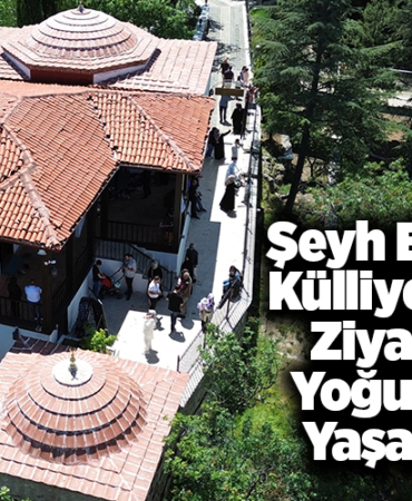 Şeyh Edebali Külliyesi'nde ziyaretçi yoğunluğu yaşanıyor