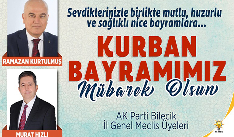 AK Parti İl Genel Meclis Üyelerinin Kurban Bayramı Mesajı