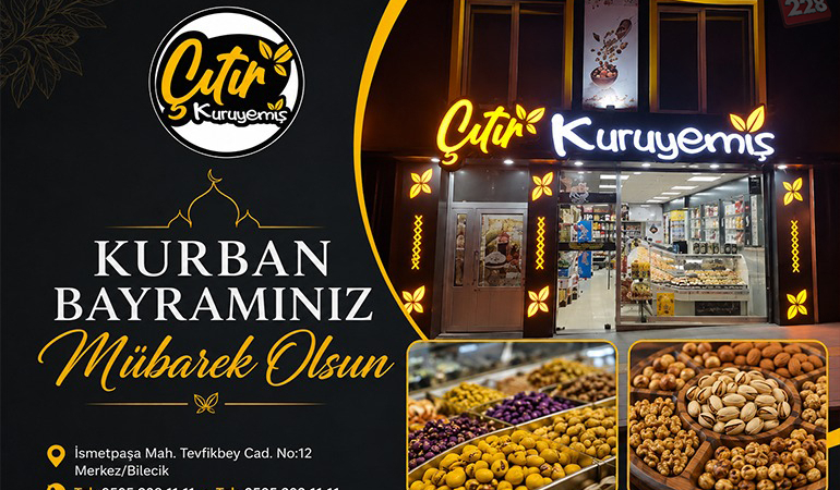 Bilecik Çıtır Kuruyemiş Kurban Bayramı Mesajı