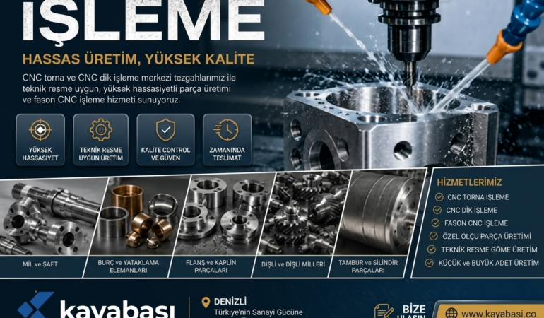 Yatay ve Dikey Frezeleme ile Tornalama: Farklar Nelerdir?